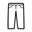 TROUSERS - White