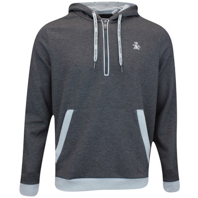 Original Penguin Golf Pullover - Aquapel Hoodie QZ - Caviar AW24