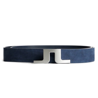 J.Lindeberg Golf Belt - Bridger Nubuck Leather - JL Navy AW24