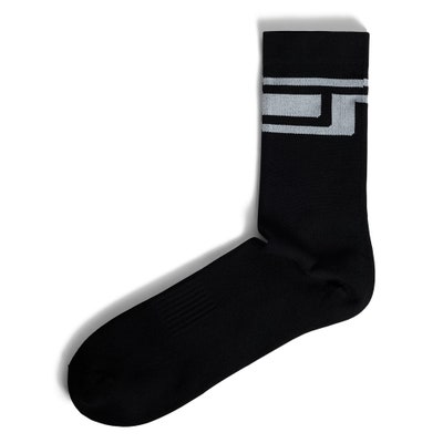 J.Lindeberg Golf Socks - Yosef Crew - Black PS25