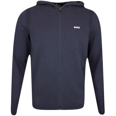 BOSS Golf Jumper - Ever-X Hoodie - Dark Navy WI24