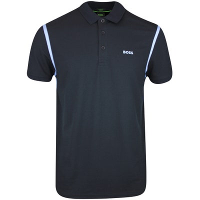 BOSS Golf Shirt - Paddy Tape Reg. Fit - Dark Navy SP25