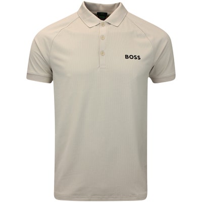 BOSS Golf Shirt - Patteo MB 15 Slim - Stone Beige FA24