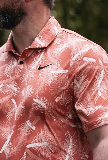 Brooks Koepka - US Open Friday - Orange Print Shirt 2024