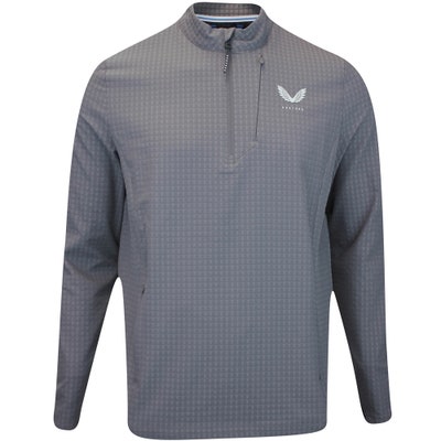 Castore Golf Pullover - Flex Tech HZ  - Gunmetal AW24