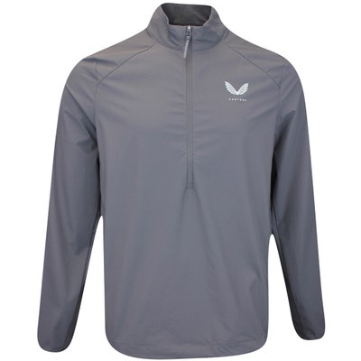 Castore Golf Pullover - Flex Woven HZ - Gunmetal AW24