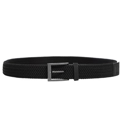 EA7 Golf Belt - Braided Stretch - Nero AW24