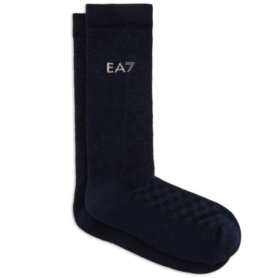 EA7 Golf Socks - EA7 Logo - Iris Blue AW24