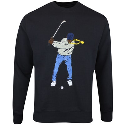 Eastside Golf Jumper - Core Swingman Crew - Black 2024