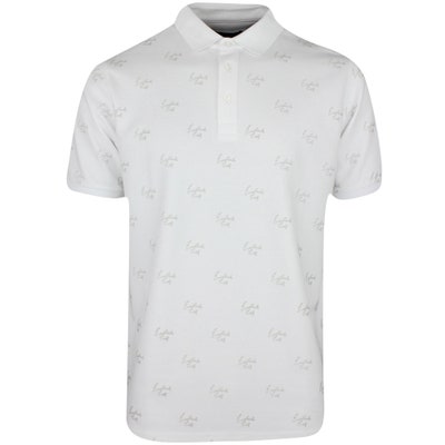 Eastside Golf Shirt - Core Pique Polo - White Script AW24