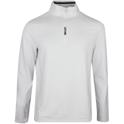 G/FORE Golf Pullover - Daytona Tech QZ - Snow SS24