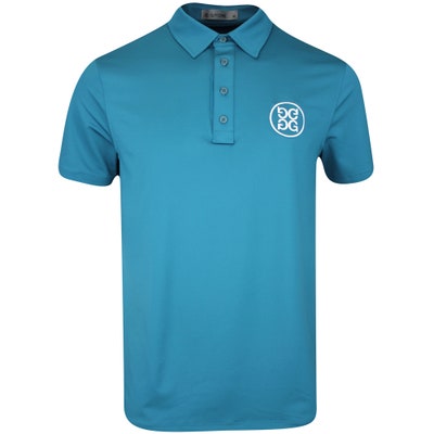 G/FORE Golf Shirt - TOUR G/Tab Tech Jersey Polo - Harbour AW24