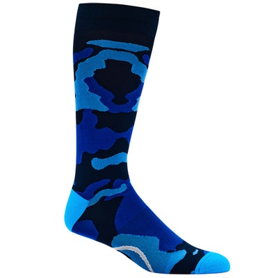 G/FORE Golf Socks - Camo Circle G'S Crew - Twilight SS24