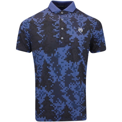 Greyson Golf Shirt - Foggy Forest Polo - Maltese Blue AW24