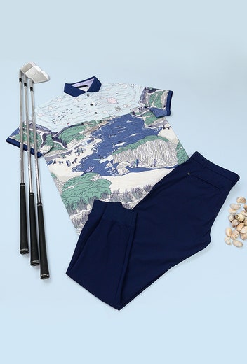 Erik van Rooyen - US Open - Greyson Printed Golf Shirt 2024