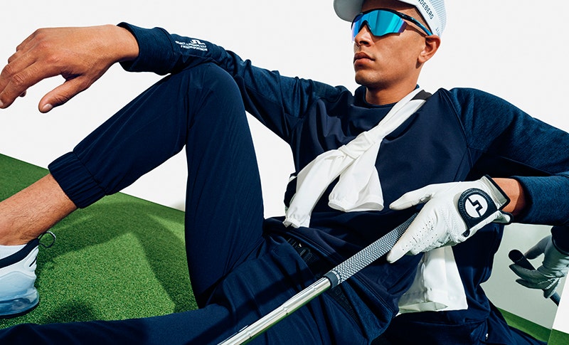 J Lindeberg Performance Cuffed Golf Jogger Pants