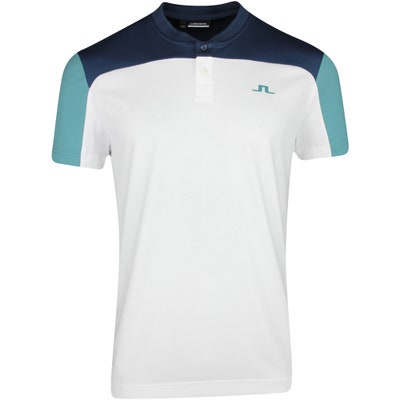 J.Lindeberg Golf Shirt - Michael Regular Fit - White PS25