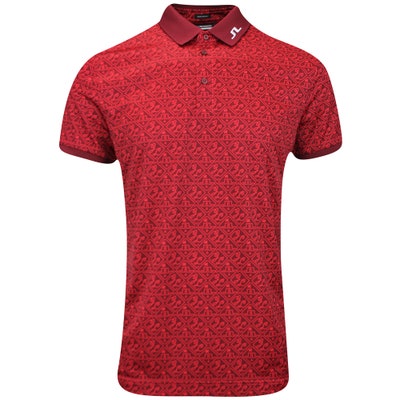 J.Lindeberg Golf Shirt - Tour Tech Print Reg Fit - House Of JL AW24