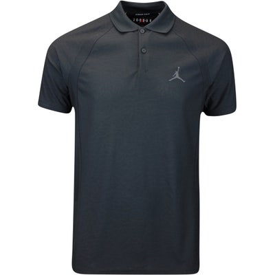 Jordan Golf Shirt - DF ADV Jacquard Polo - Black SP24