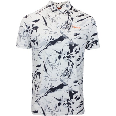 Macade Golf Shirt - Signature Print Polo - Flight Mono AW24