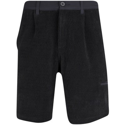 Macade Golf Shorts - Ethan Pleated - Black AW24