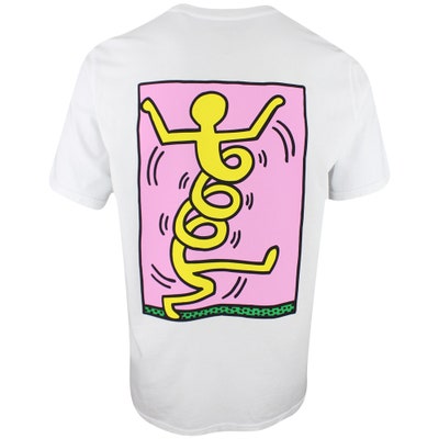 Malbon Golf T-Shirt - Keith Haring SS Tee - White AW24