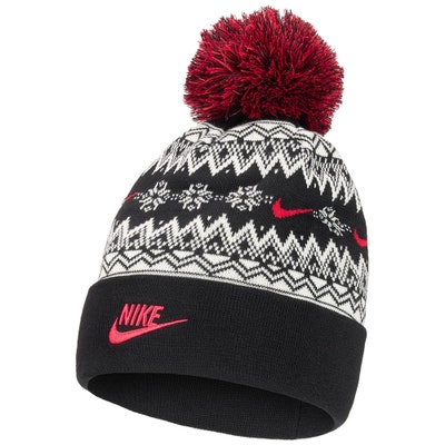 Nike Golf Beanie - NK Fair Isle Bobble - Black HO24