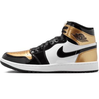 Nike Golf Shoes - Air Jordan 1 High G - Metallic Gold HO24