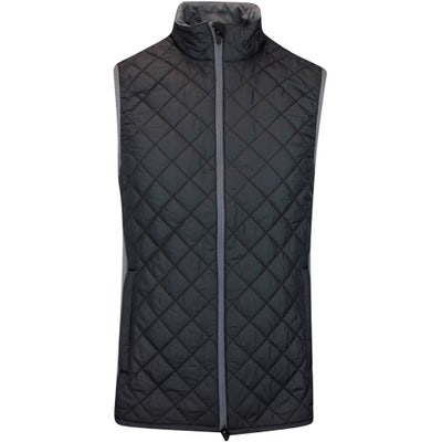 PUMA Golf Gilet - Frost Quilted Primaloft Vest - Black SS24