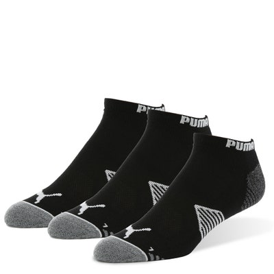 PUMA Golf Socks - Essential Low - 3 Pack - Black AW24