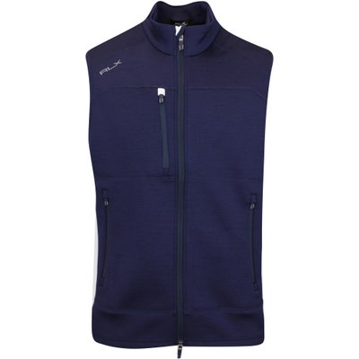 RLX Golf Gilet - Double Knit Vest - Refined Navy AW24