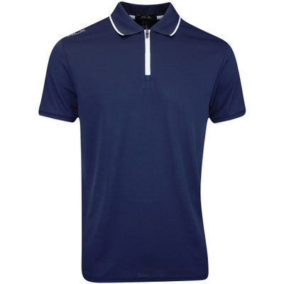 RLX Golf Shirt - Performance Pique QZ - Refined Navy AW24