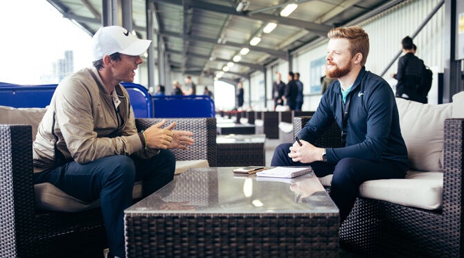 Rory McIlroy Interview Exclusive | Nike Golf Club LDN 2017
