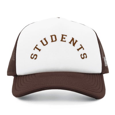 Students Golf Cap - All-Academics Mesh Trucker - Tan AW24