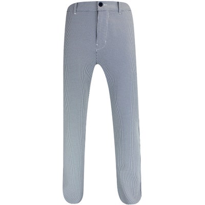 Students Golf Trousers - Rafe Houndstooth Pant - Navy AW24