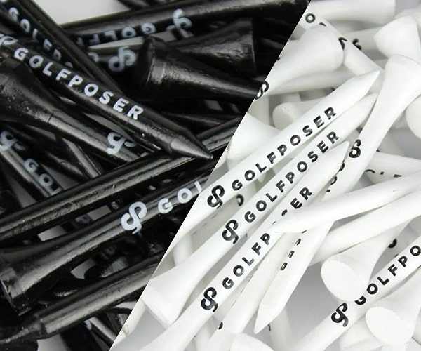 Golfposer Wooden Golf Tees